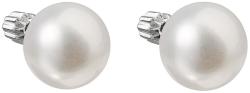 Pavona argint perla cercei Swarovski elements 21005.1 alb