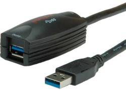 Roline Cable USB3.0 A-A M/F+Repeater, 5m, Roline 12.04. 1096