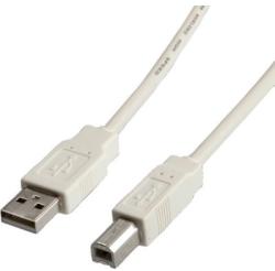 Roline Cable USB2.0 A-B, 3m, Value 11.99. 8831