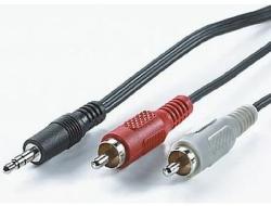 Roline Cable 3.5mm-M/2X RCA-M, 1.5m (11.99.4341)
