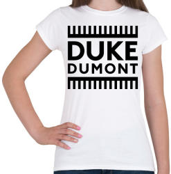 printfashion Duke Dumont - Női póló - Fehér (2519395)