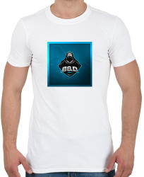 printfashion Bálint és Dávid Gaming Logo - Férfi póló - Fehér (2546069)