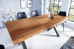 LuxD Étkezőasztal Massive X Honey 160 cm - asztallap 35 mm - akácia