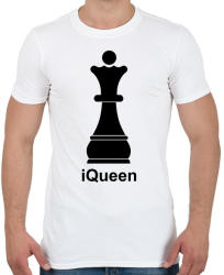 printfashion iQueen - Férfi póló - Fehér (2556192)