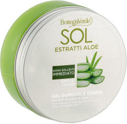 Bottega Verde - Gel dupa plaja, cu 90% suc de Aloe - Sol Aloe, 150 ML