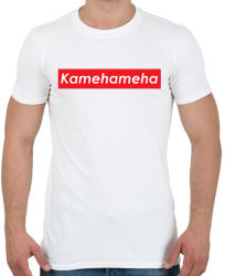 printfashion Kamehameha - Férfi póló - Fehér (2556383)