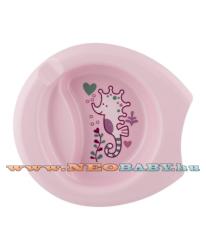 Chicco Easy feeding tányér 6hó pink ch01600110