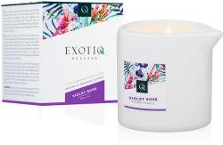 Exotiq Massage Candle Violet Rose 60g