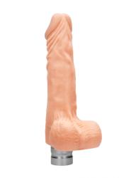 RealRock Realistic Vibrating Dildo with Balls 20cm Flesh