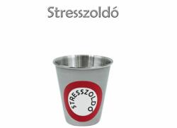  Fém pohár Stresszoldó 70ml 7423 - Tréfás Fém pohár