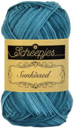 Scheepjes Sunkissed 06 Oceanside - zöldes kék pamut fonal