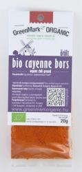 GreenMark Organic Bio Cayenne Bors Őrölt 20 g - netbio