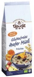 Bauckhof Bio gyümölcsös zabmüzli gluténmentes 450 g