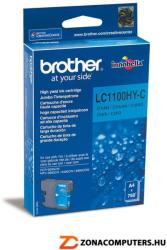 Brother LC1100HYC cian kék 750old nagykapacitású festékpatron Eredeti