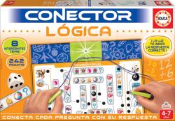 Educa Joc de societate Conector Educa Gândire logică - în spaniolă 242 de întrebări, pentru 4-7 ani (EDU17201)