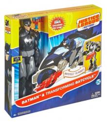 Mattel Justice League Action Batman si vehicul Batjet FBR10 Papusa Barbie