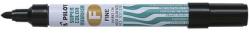 Pilot Marker permanent Pilot diverse culori 1.0 mm varf rotund negru (PSCA-FB)