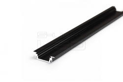 Topmet LED Profil GROOVE14 EE7F/TY fekete (A3020021)