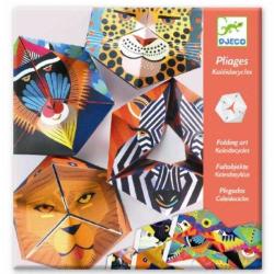 DJECO Crafturi din hartie, tip origami, Djeco, Flexanimals (DJ09661)