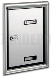 Silmec 10690.72 beépíthető postaláda ajtó (ezüst)