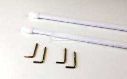  Vitrázspálca (11 mm) FEHÉR 2 db/cs