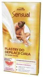 Joanna Benzi depilatoare cu extract de grepfrut pentru corp - Joanna Sensual Gel Wax Body Strips 12 buc