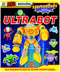Ultrabot - Szuperhősös matricás foglalkoztatókönyv (MO4031)