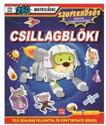  Csillagblöki - Szuperhősös matricás foglalkoztatókönyv (MO4030)