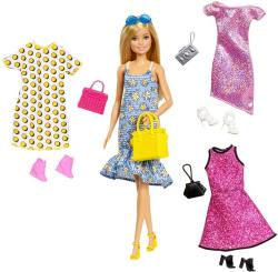 Mattel Barbie - Öltözék kollekció szőke hajú babával (GDJ40)