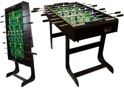 GamesPlanet® Csocsóasztal BELFAST Barna 121 x 101 cm (20060186)