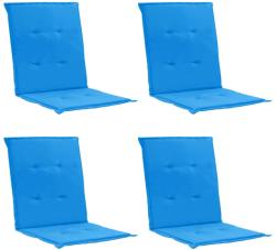 vidaXL Perne scaun de grădină, 4 buc. , albastru, 100x50x3 cm (47555)