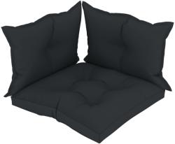 vidaXL Perne de paleți, 3 buc. , antracit, material textil (47466)
