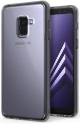 Ringke Protectie Spate Ringke Smoke 8809583842517 pentru Samsung Galaxy A8 Plus 2018 (Negru Transparent) + Folie protectie ecran Ringke