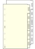 SATURNUS Gyűrűs kalendárium betétlap SATURNUS S330 elválasztólap (S330)