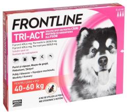 Merial Frontline Tri-Act caini 40-60 kg (3 pipete XL)