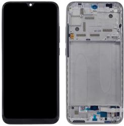  5603100090B6 Gyári Xiaomi Mi A3 / CC9e OLED kijelző érintővel Ezüst kerettel előlap (5603100090B6)