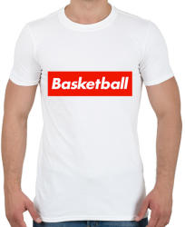 printfashion Basketball - Férfi póló - Fehér (2567461)