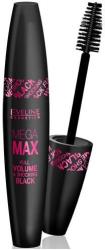 Eveline Cosmetics Rimel - Eveline Cosmetics Mega Max Full Volume Shocking Black Mascara Black