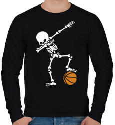 printfashion DAB basketball - Férfi pulóver - Fekete (2568632)