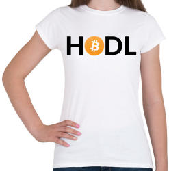 printfashion hodl - Női póló - Fehér (2561395)