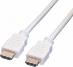 Valueline Cablu Value HDMI v1.4 19T-19T ecranat 20m Alb (11.99.5720-5)
