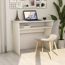vidaXL Birou, alb, 90 x 50 x 74 cm, PAL (801170)