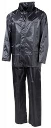 MFH Costum impermeabil XL MFH cu gluga Negru 08301A