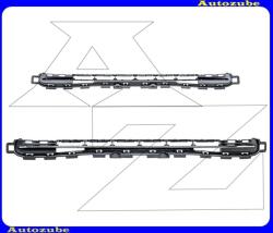 PEUGEOT 207 2009.07-2013.06 Első lökhárító rács középső felső, krómdíszléccel 55089116A1