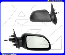 RENAULT R19 1992.06-1995.10 Visszapillantó tükör jobb, manuális, domború tükörlappal, fekete borítással MRN190-R