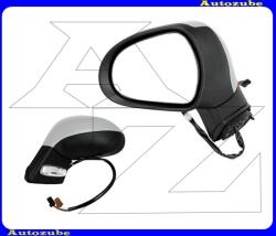 PEUGEOT 207 2009.07-2013.06 Visszapillantó tükör bal, elektromos, fűthető-domború tükörlappal, fényezhető borítással, irányjelzővel PG3207314P