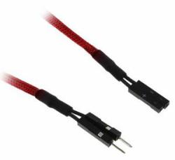 BitFenix Cablu prelungitor BitFenix Alchemy 2-pini I/O-Panel, 30cm, red/black, BFA-MSC-2IO30RK-RP