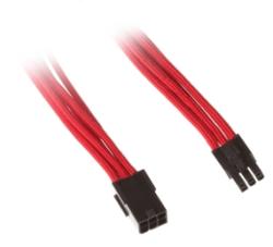 SilverStone Cablu prelungitor Silverstone 6-pini PCIe, 250mm, Red, SST-PP07-IDE6R