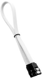 CableMod Cablu SATA3 CableMod ModMesh, 30cm, White, CM-CAB-SATA-N30KW-R