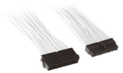 SilverStone Cablu prelungitor Silverstone 24 pini ATX, 30cm, White, PP07-MBW